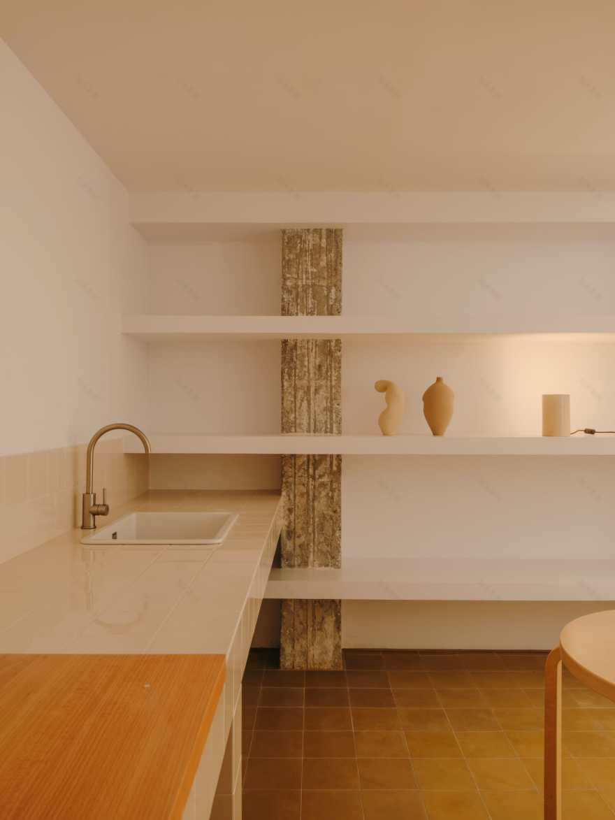 巴塞罗那Apt 21公寓丨西班牙巴塞罗那丨Skye Maunsell和Jordi Veciana-10