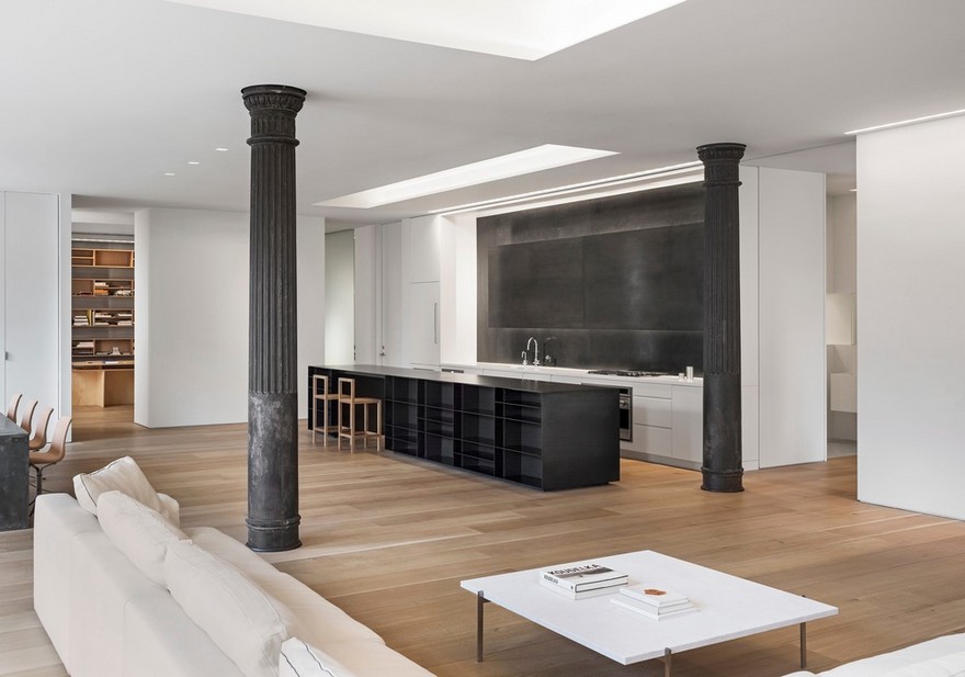 New York Industrial Loft Renovated and Transformed into a Serene Live-Work Environment-1