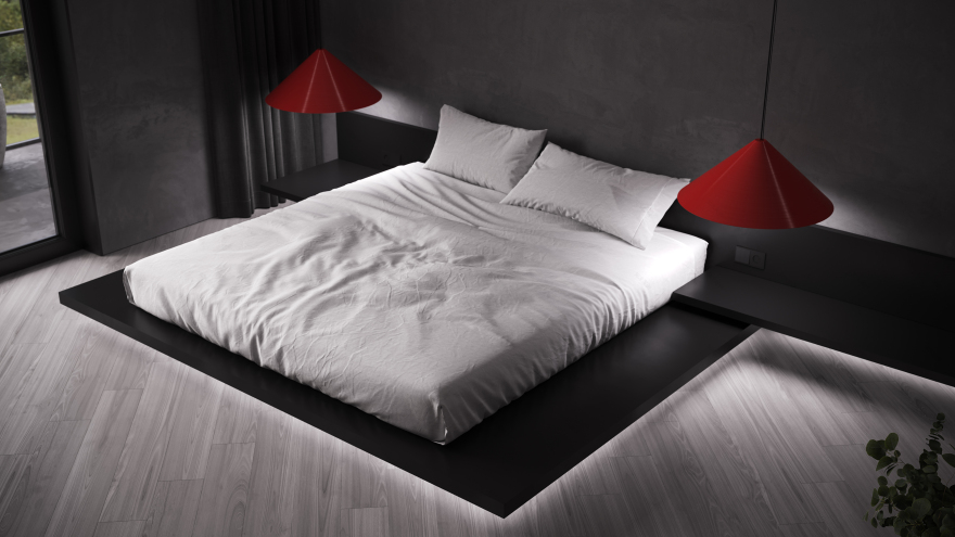 现代极简主义室内设计丨哈萨克斯坦阿拉木图丨I AM Render KZ-11