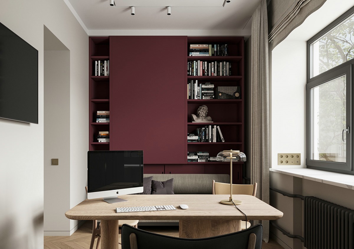 极简优雅的 106㎡无欲无求之家-13