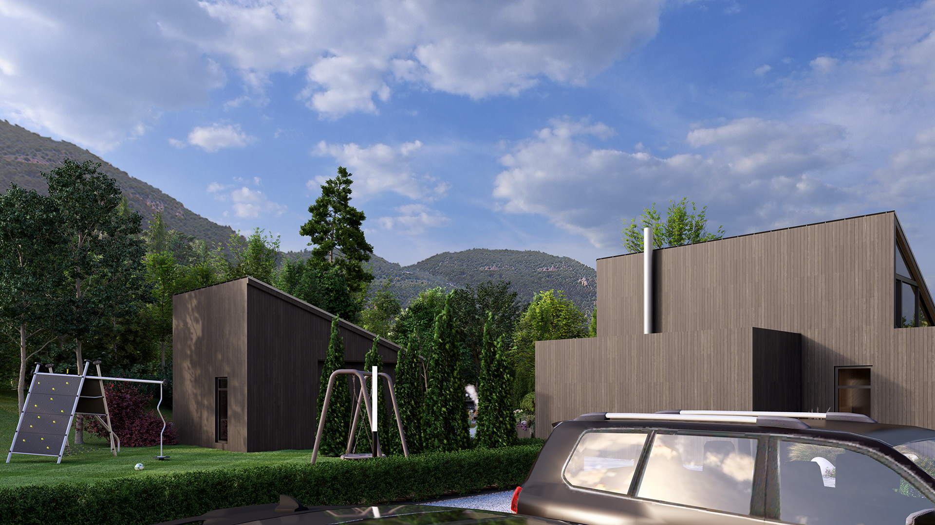 山脚下的房子丨乌克兰-4