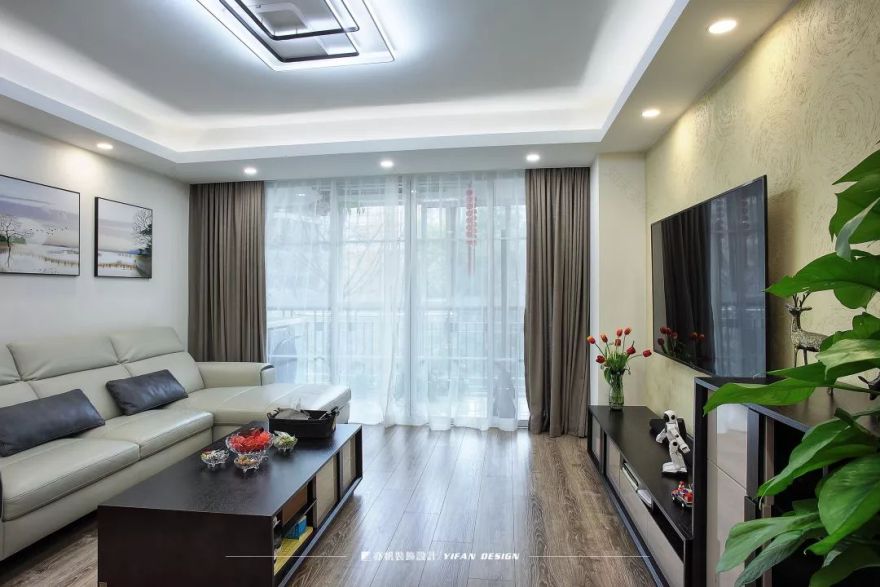 104㎡的3房2厅,现代简约——原来可以这样玩!-14