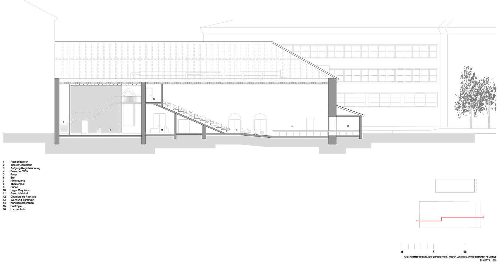 维也纳法国学校扩建及Molière工作室翻新 / Dietmar Feichtinger Architectes-51