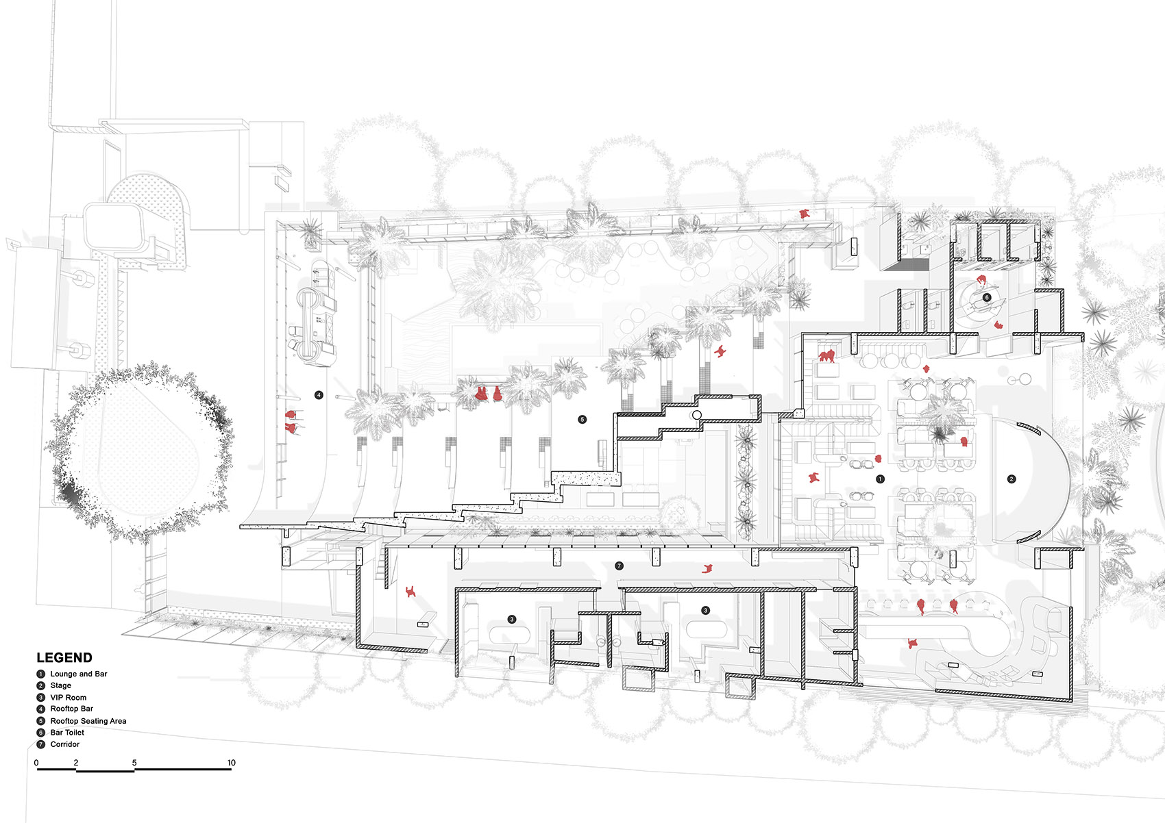 Aruma分层花园，雅加达 / RAD+ar -63
