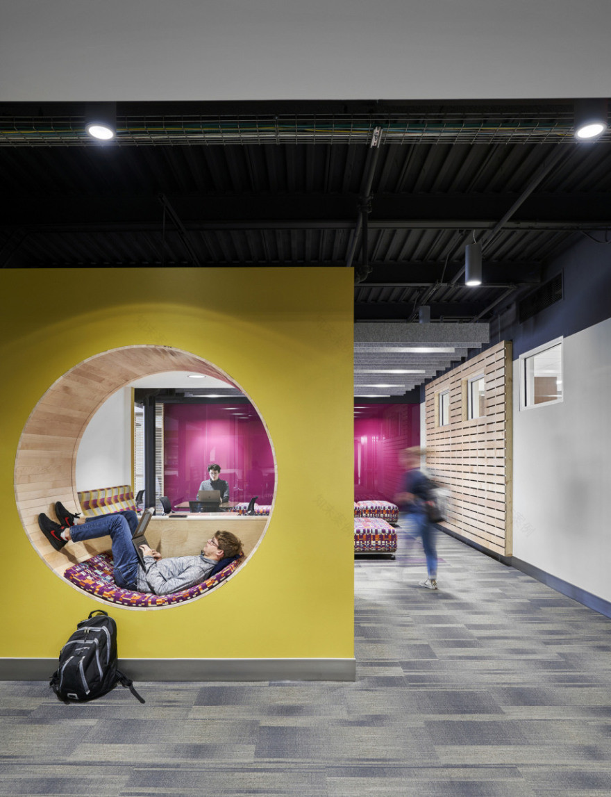 DLR Group 打造 Topeka 职业学习中心,融入先进技术和互动空间-13