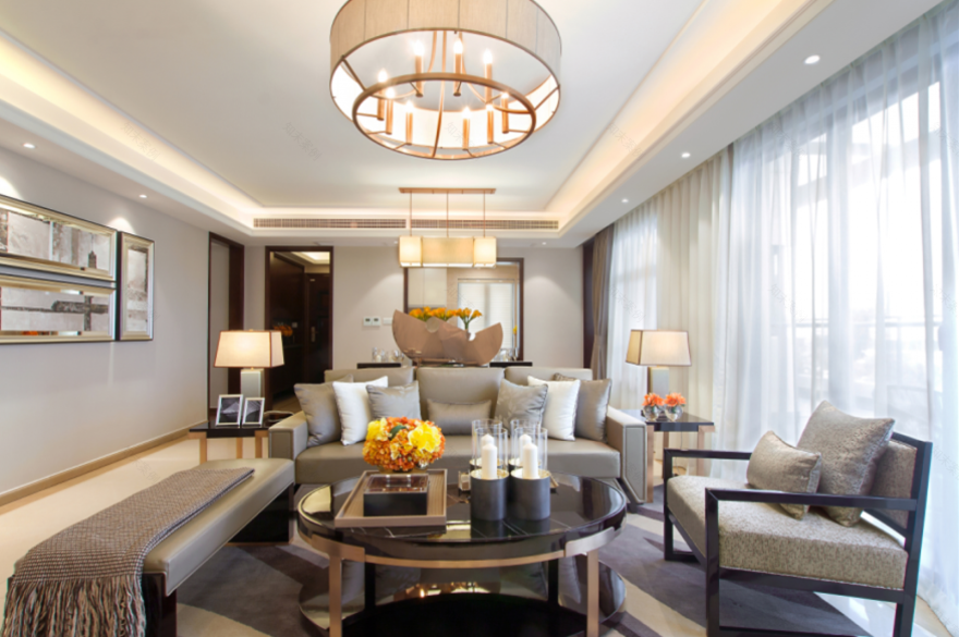 柳州134㎡轻奢港式样板洋房-5