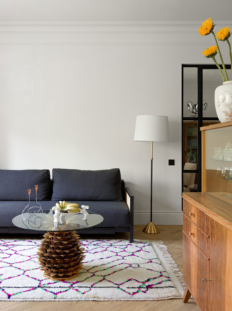 莫斯科中心斯大林建筑中女演员的复古公寓-7