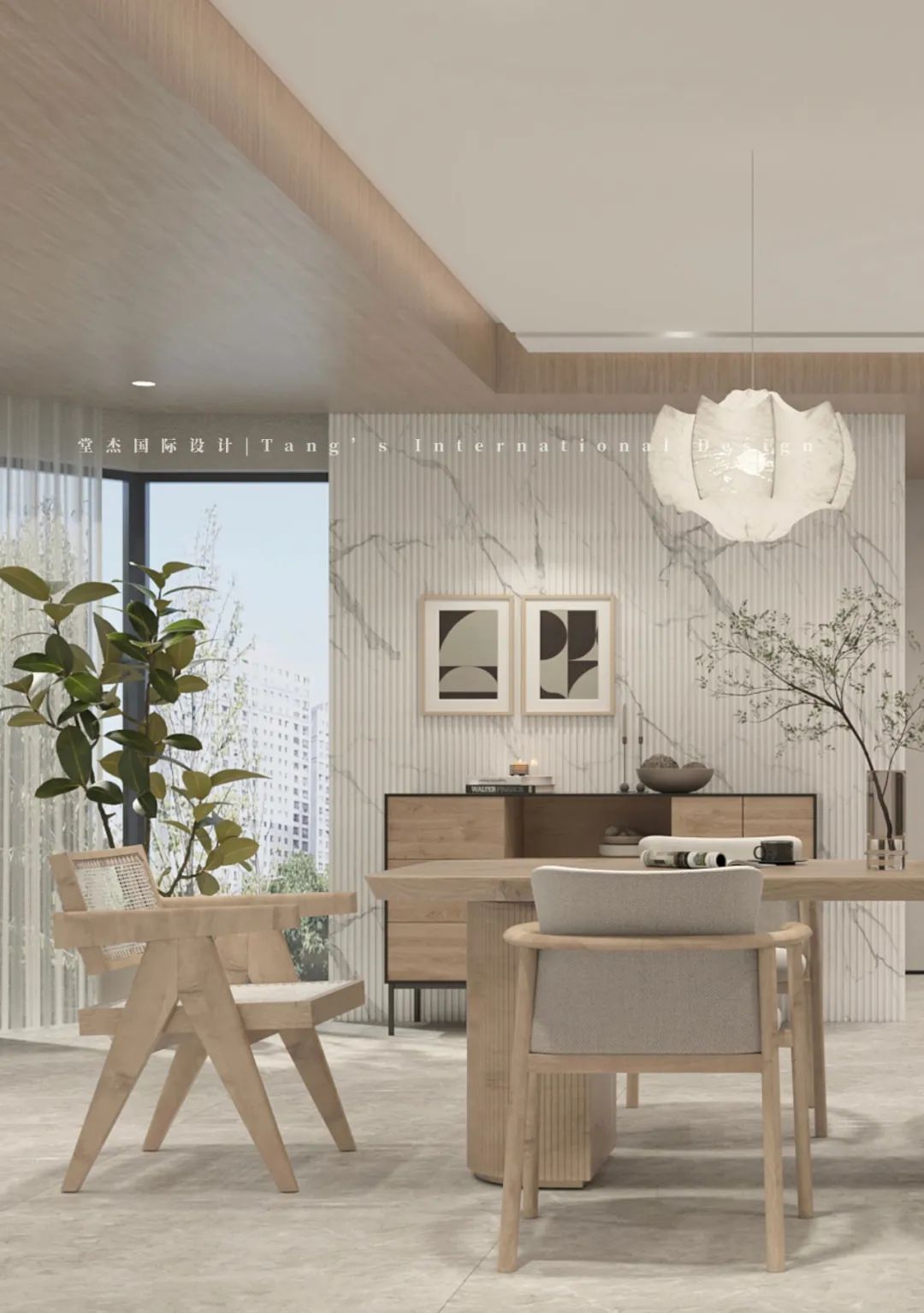 南京翠屏国际 300㎡自然风居所丨中国南京丨堂杰国际设计-7