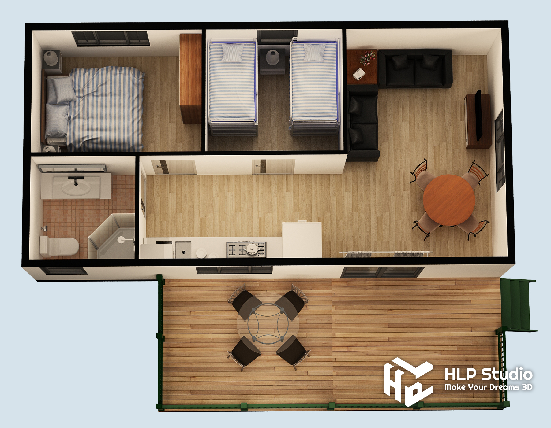 Architecture floor plan-1