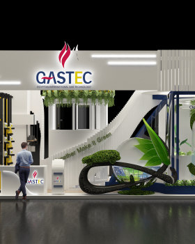 GASTEC 展位设计埃及石油展 2023