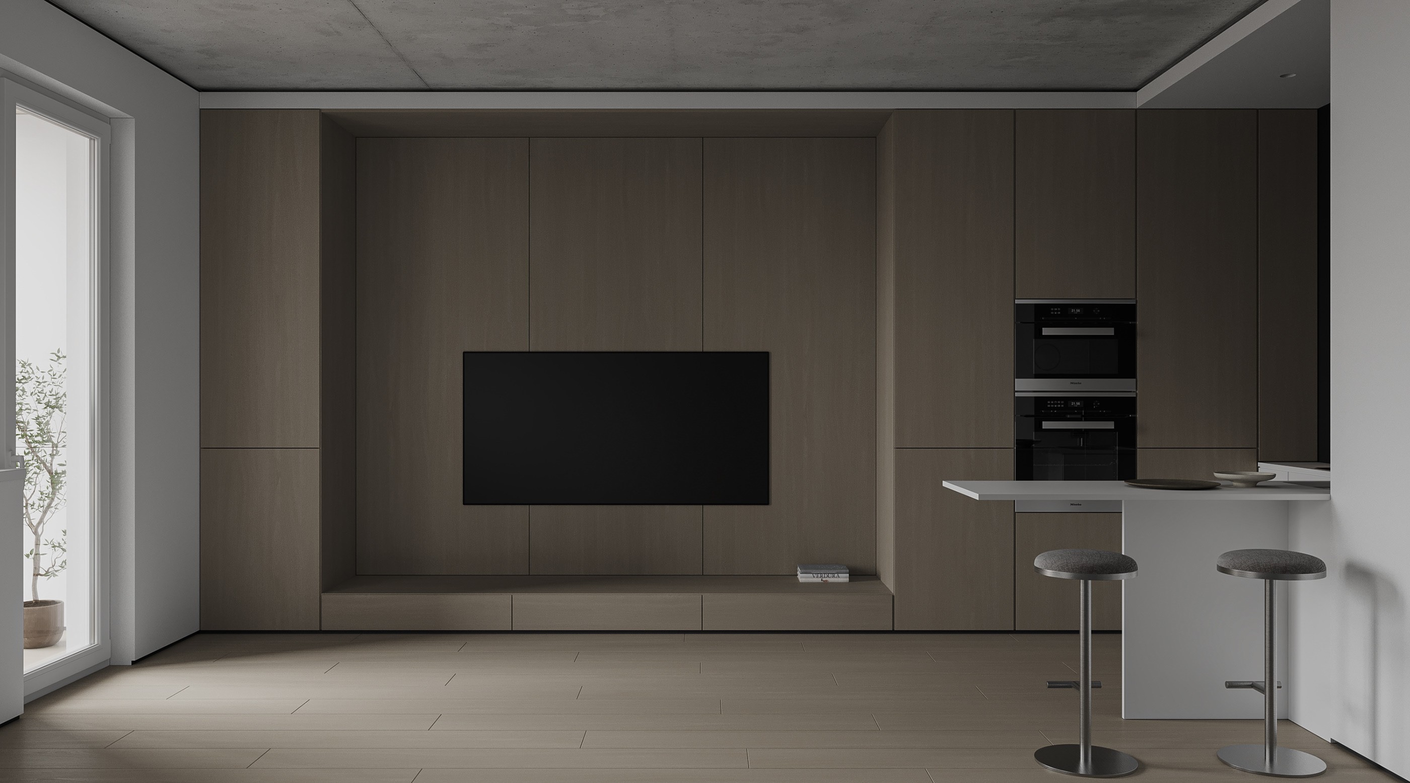 40平 灰色调 简约公寓设计！-0