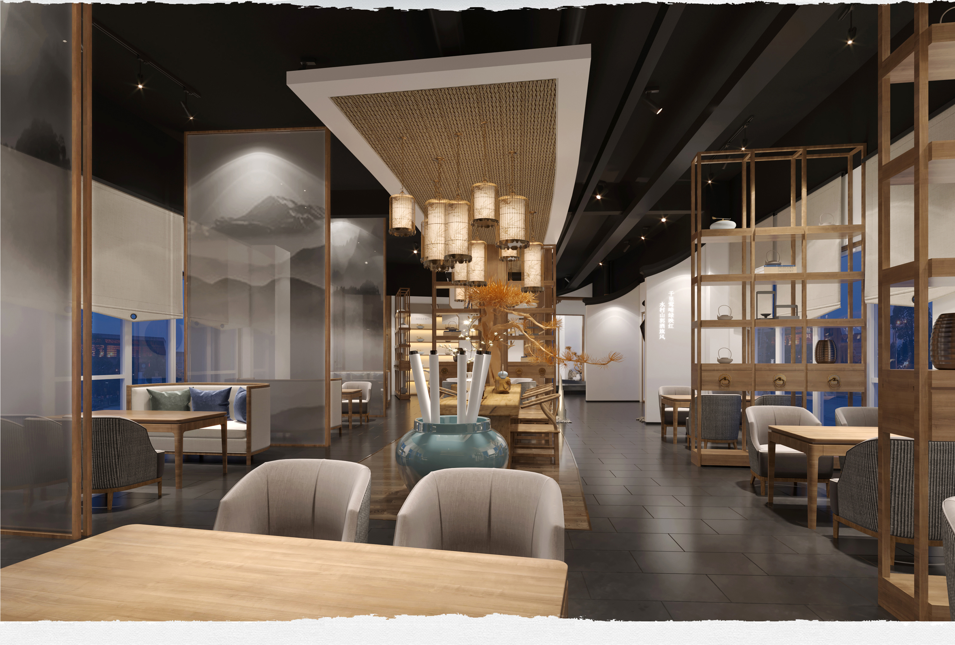 茶餐厅设计方案-1