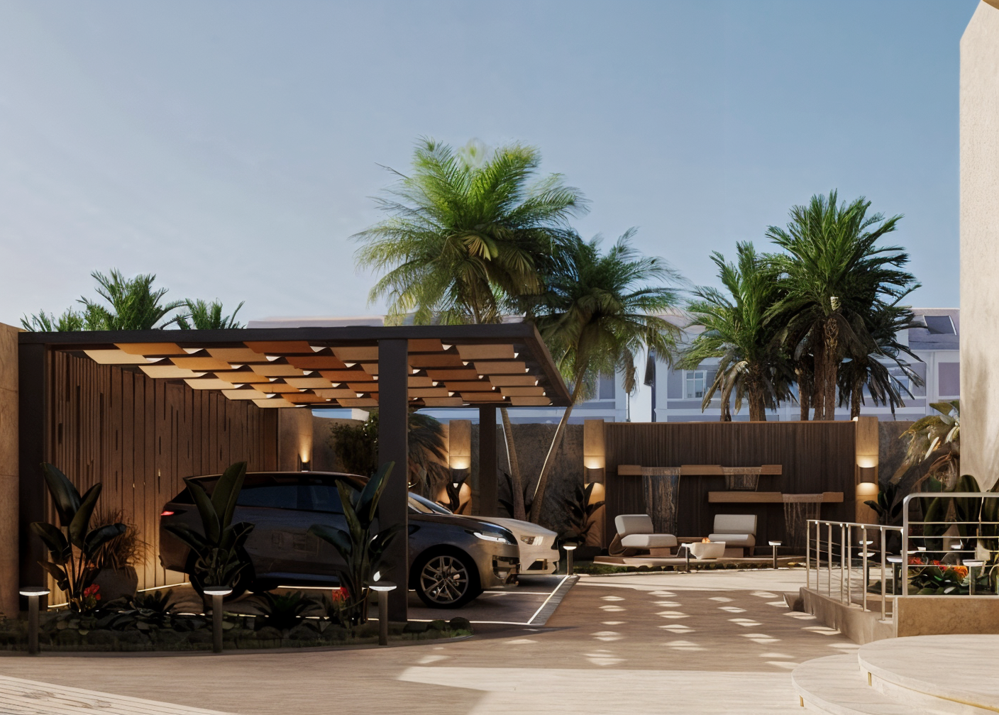 villa outdoor area-0