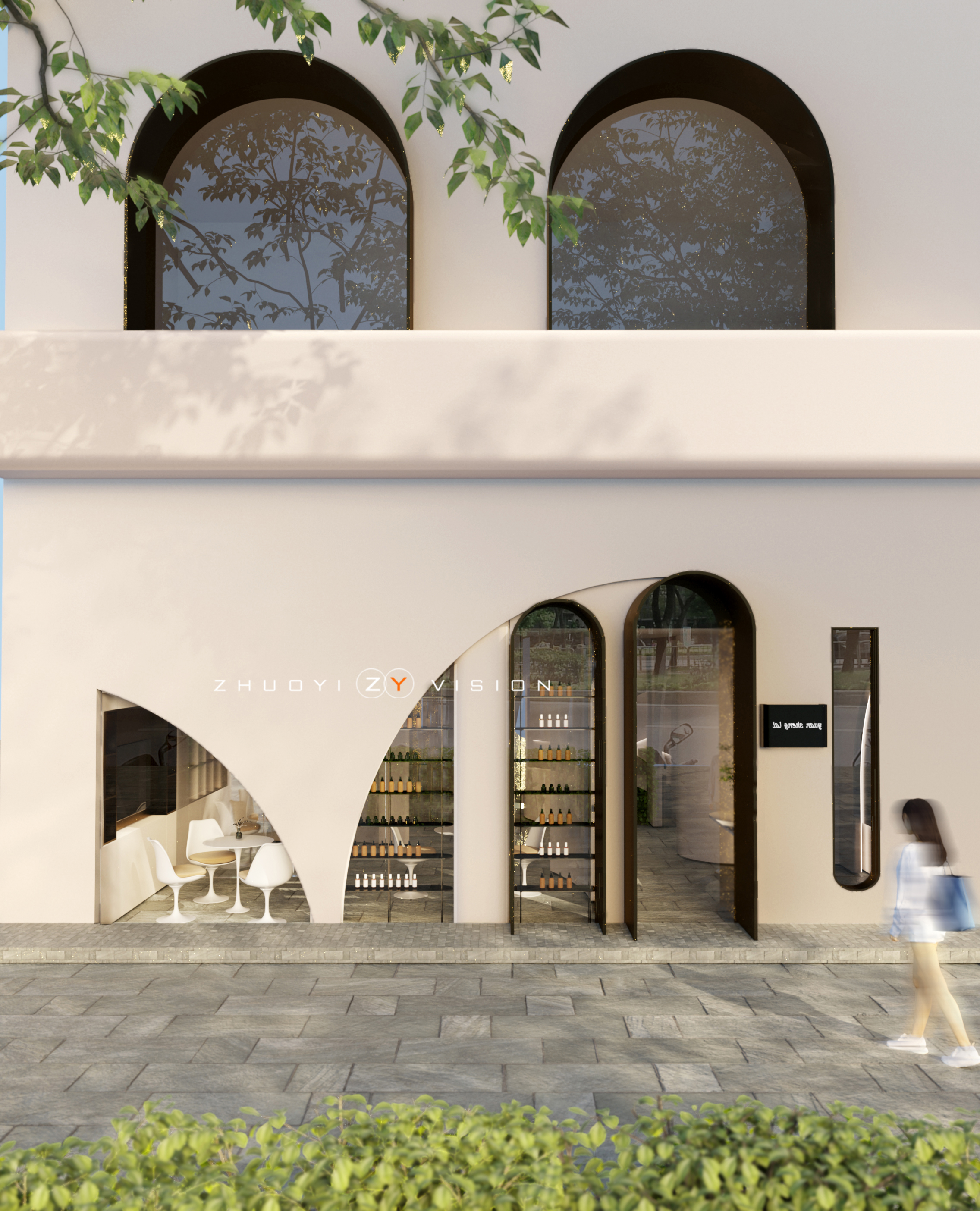 美容院设计表现-8