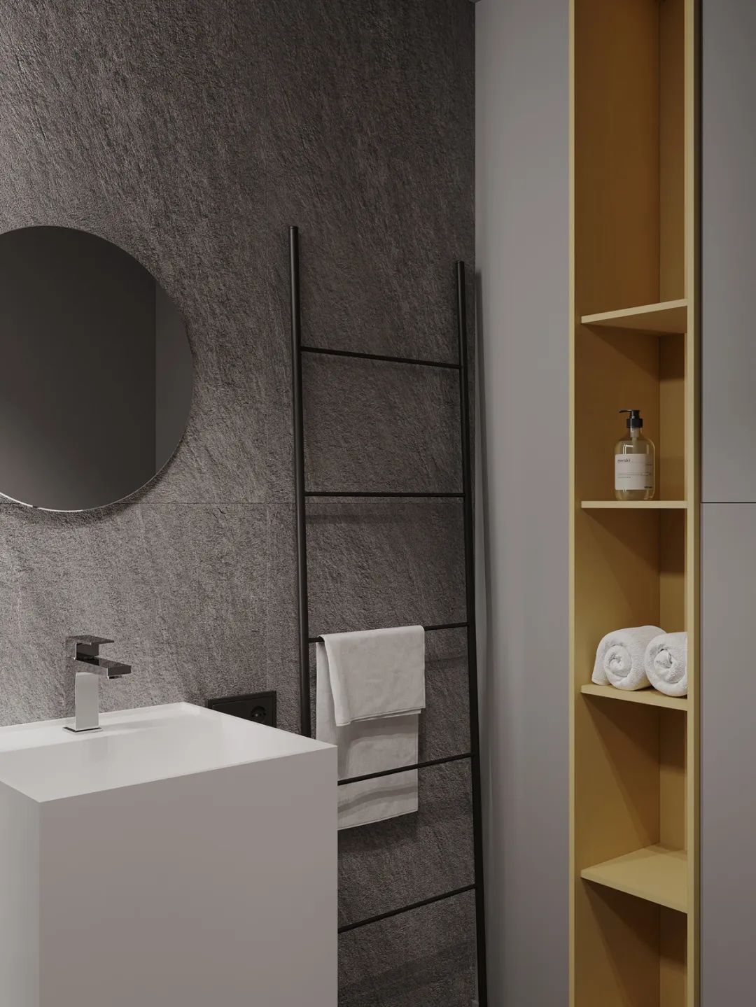 极简自然的 82㎡精致住宅丨Sofia Rubinskaya-70