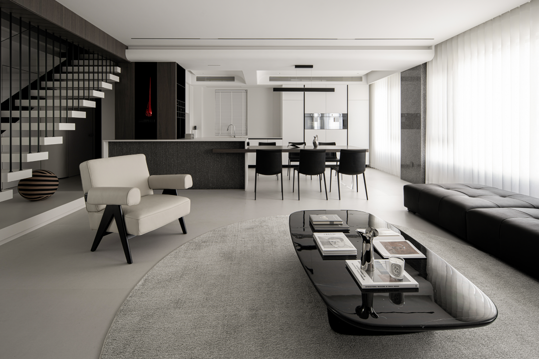 中央公园住宅 · 简约克制的现代美学盛宴丨傅文宇-7