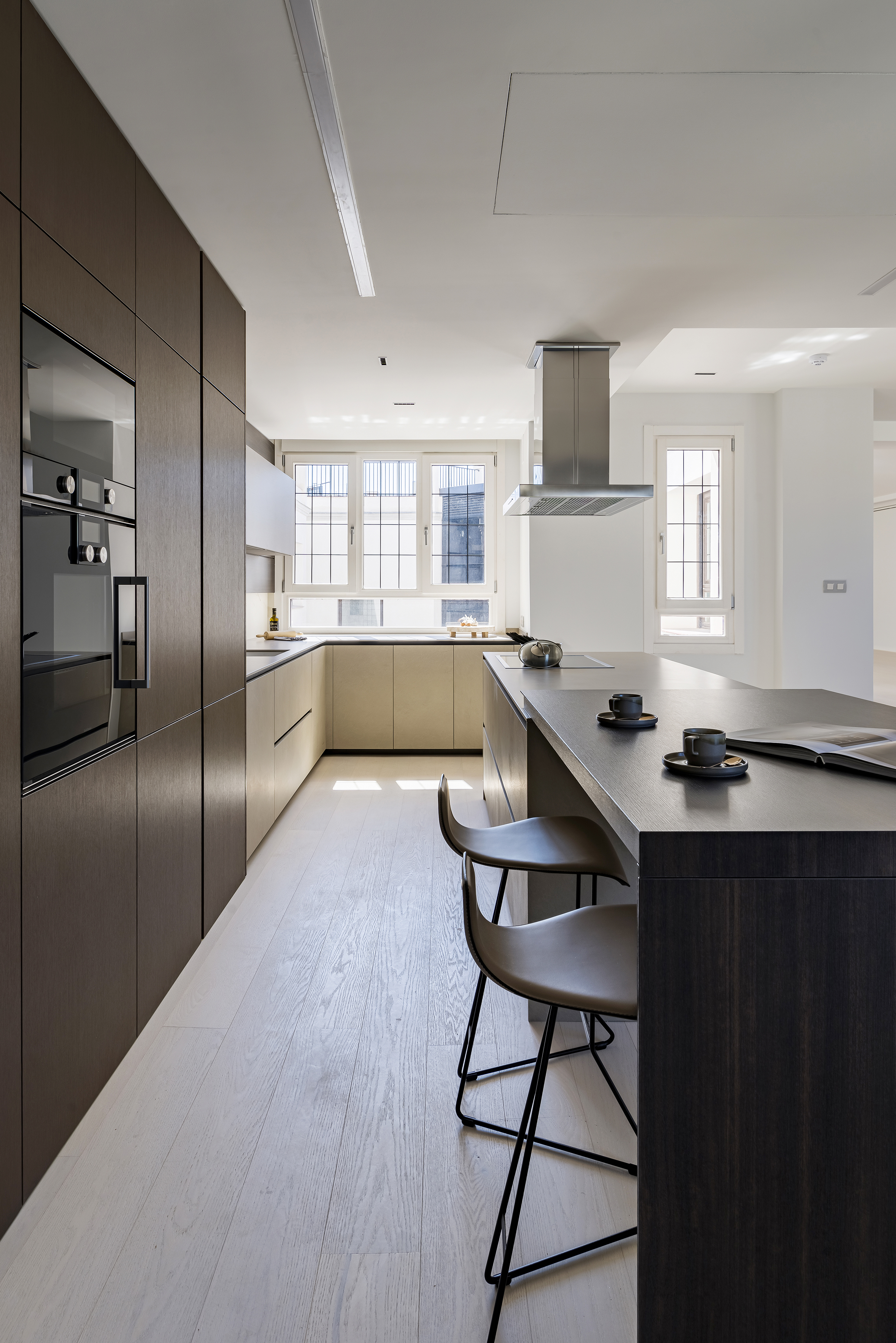 Cocina en residencial en Madrid By Materia-10