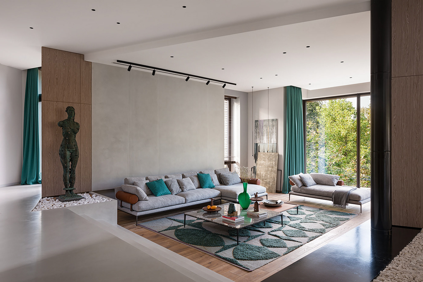 乌克兰基辅自然舒适别墅设计丨Oleksienko Architects-14