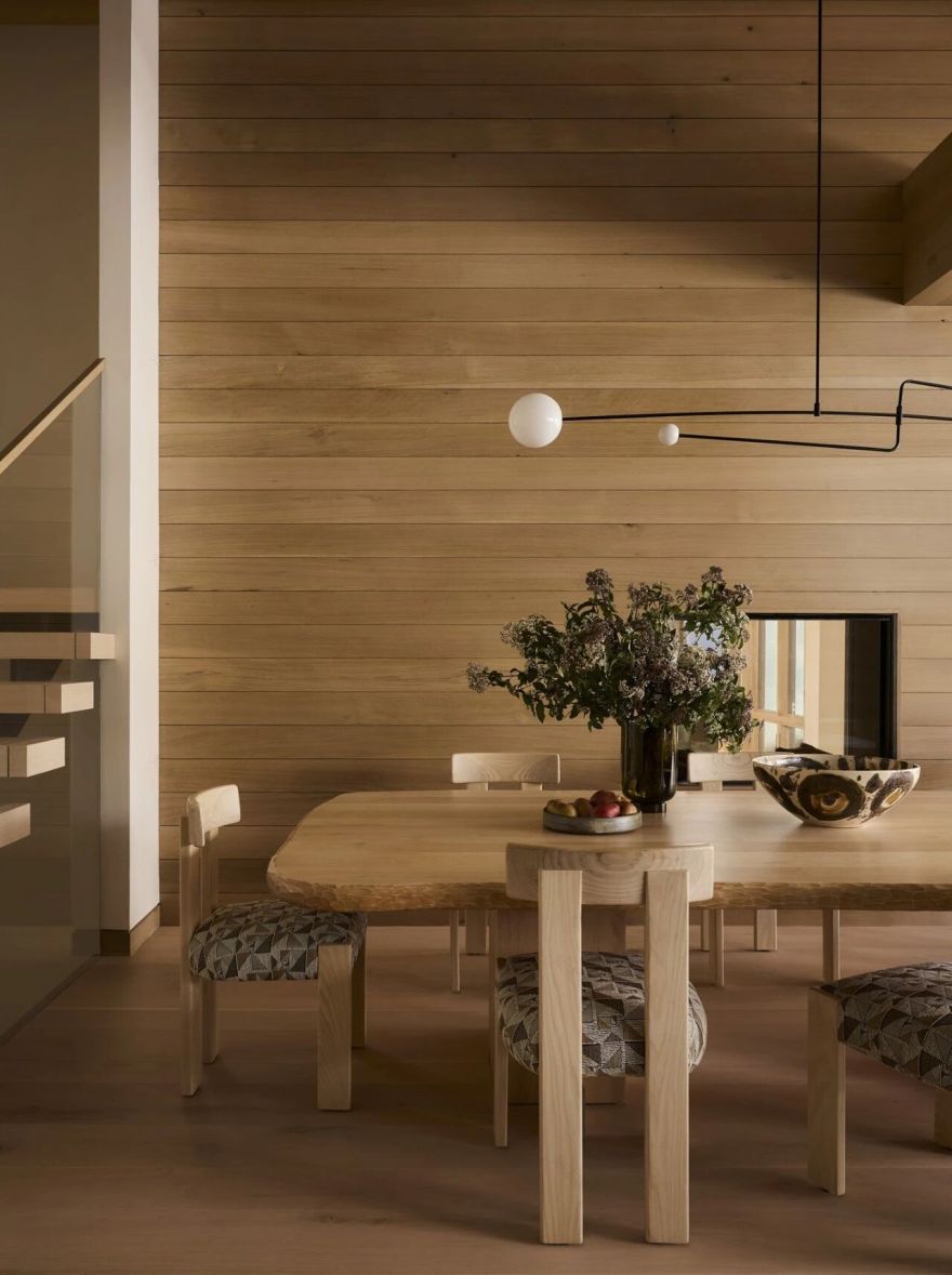 SVK Interior Design高山上的宁静雪屋丨旧金山室内设计师Senalee Kapelevich-8