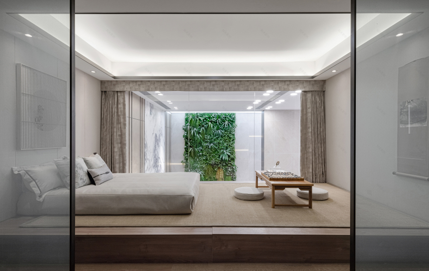 济南雍泉府下叠样板间 | 素雅新中式,融入自然之美-60