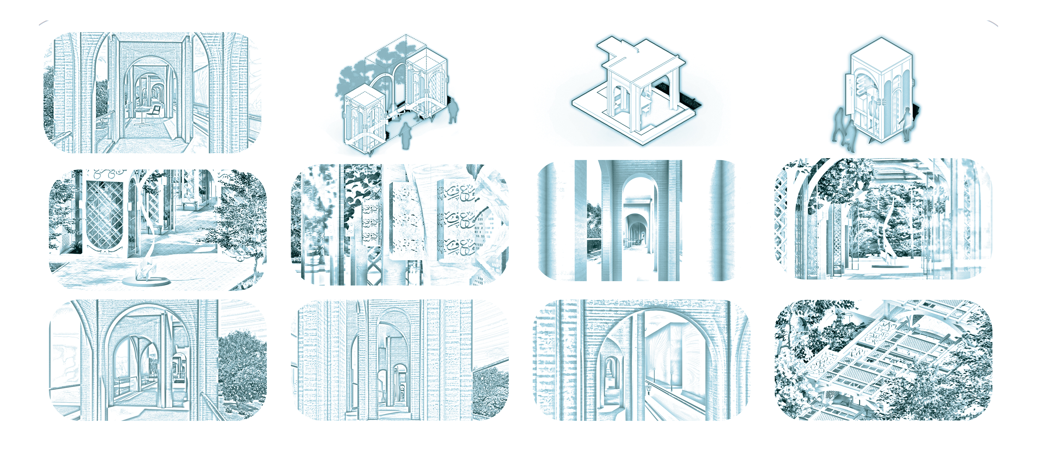 阿克谢科公园围墙售货亭设计竞赛丨埃及-8