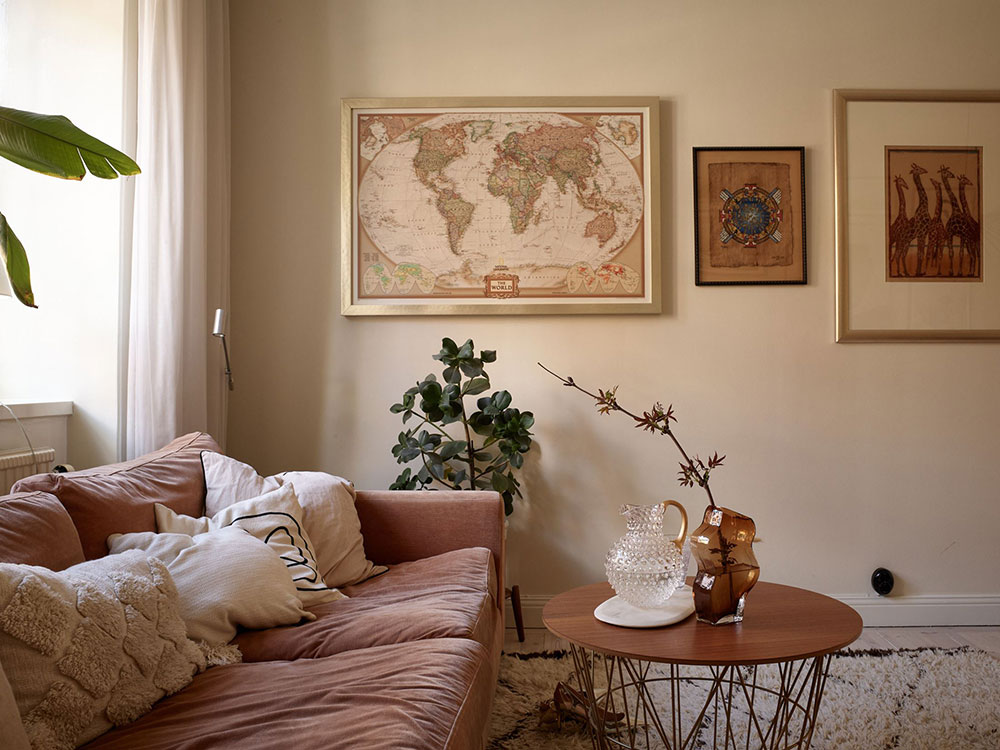 暖阳映照的斯德哥尔摩公寓-7