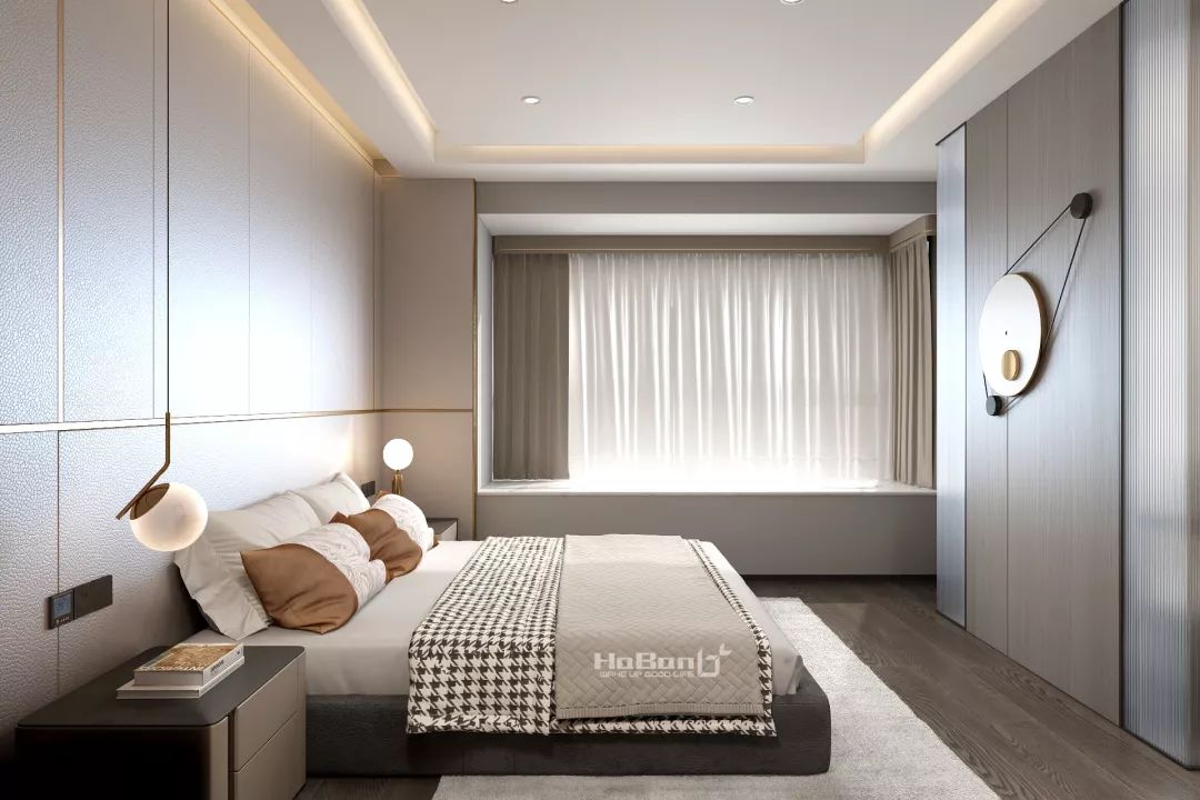 现代咖色家居,温馨舒适空间-27