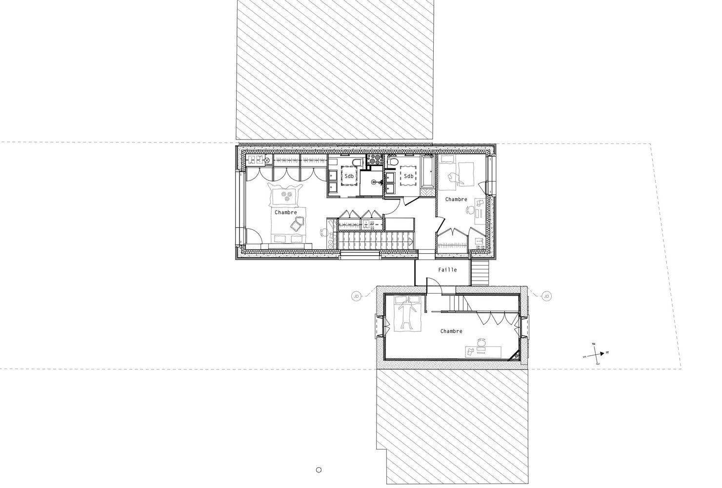 巴黎郊区独立住宅扩建丨法国巴黎丨Hemaa Architectes-37