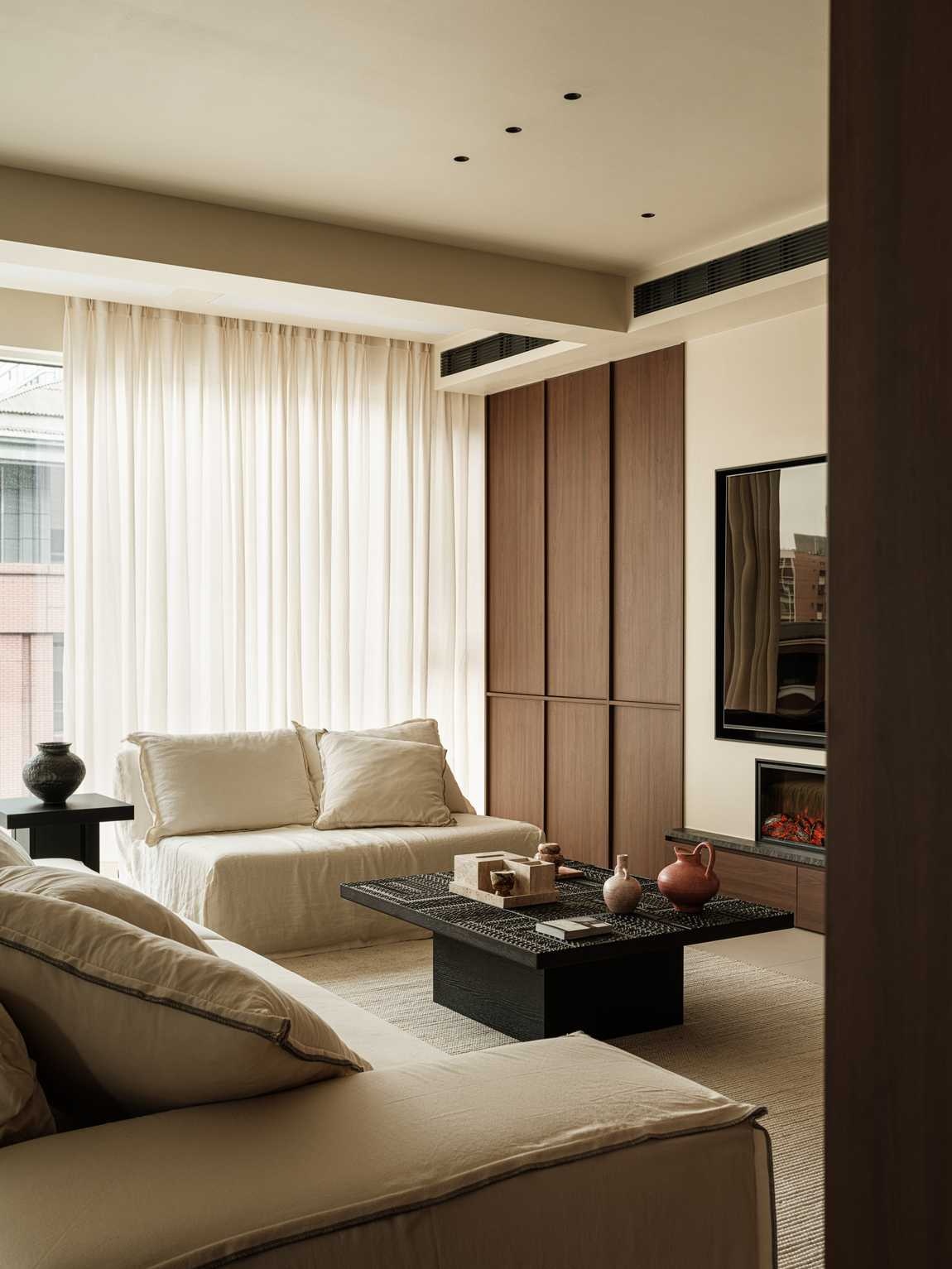 《汐间》248㎡中古混搭 · 宏福樘实景丨中国朝阳-13