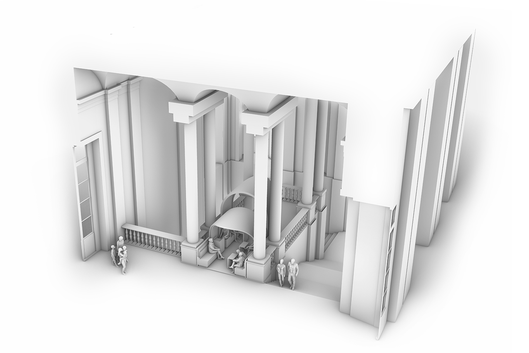 卢浮宫展馆丨法国巴黎丨Studio Malka Architecture-27