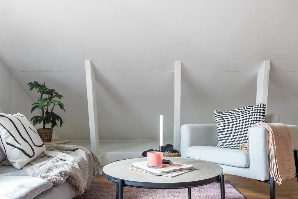 瑞典哥德堡 40m2 现代风格大阁楼工作室-7