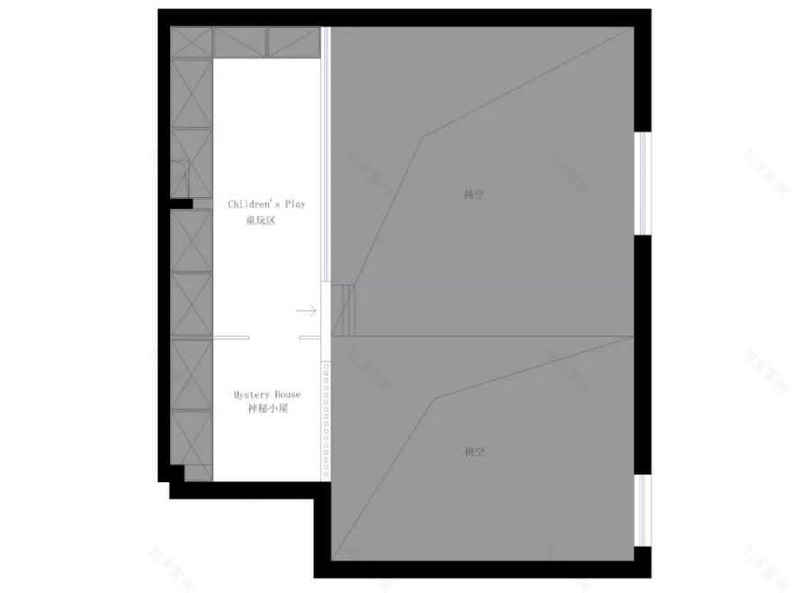 北京挑高阁楼改造,90㎡变 200㎡,设计师如何玩转空间魔法?-15