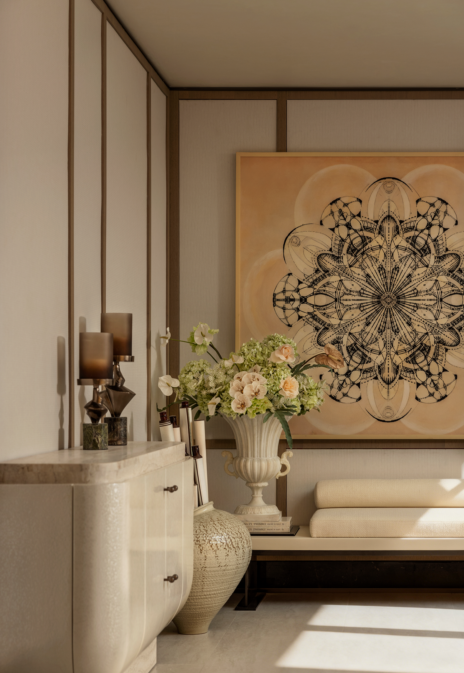 绍兴中海·越湖雲起400㎡叠墅室内设计丨中国绍兴丨IF DESIGN羽果设计-25