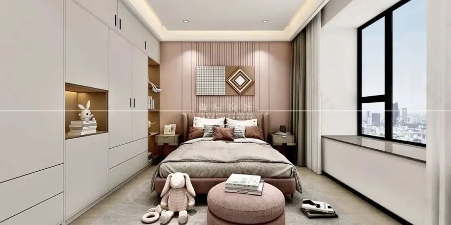 金辉世界城顶复现代轻奢别墅设计丨青马别墅设计-32