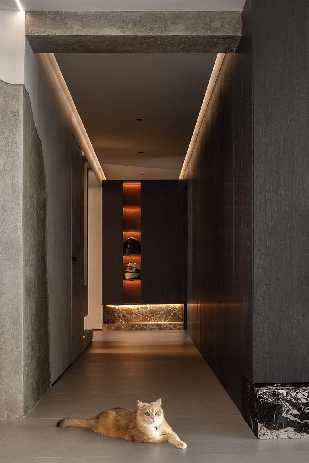 赛维雅 270㎡ 酷黑极简《暗夜之光 》丨中国上海丨赛维雅空间设计-16