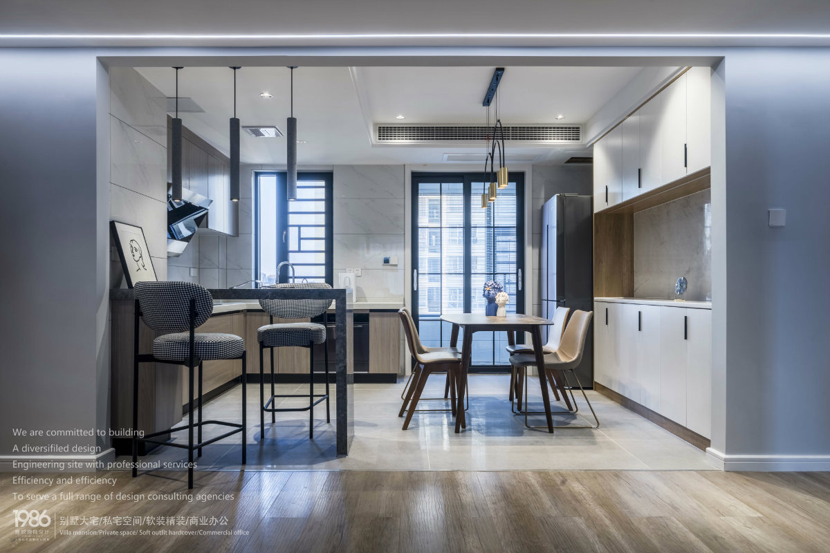 长沙金地格林公馆 1986 设计 | 现代简约空间，互动生活美学-25