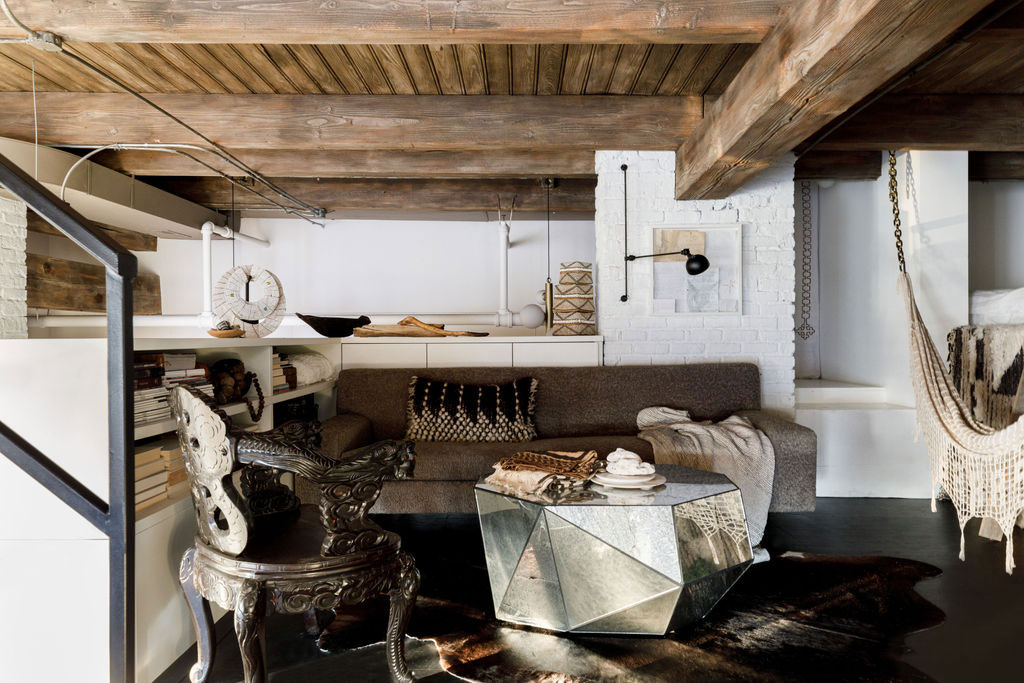 芝加哥设计师 Aimee Wertepny 的波西米亚风格阁楼设计-11
