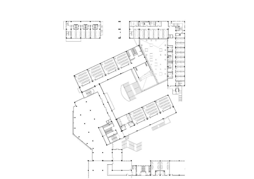 乐清育英寄宿学校 | 螺旋体建筑的丰富空间与创新教育理念-55
