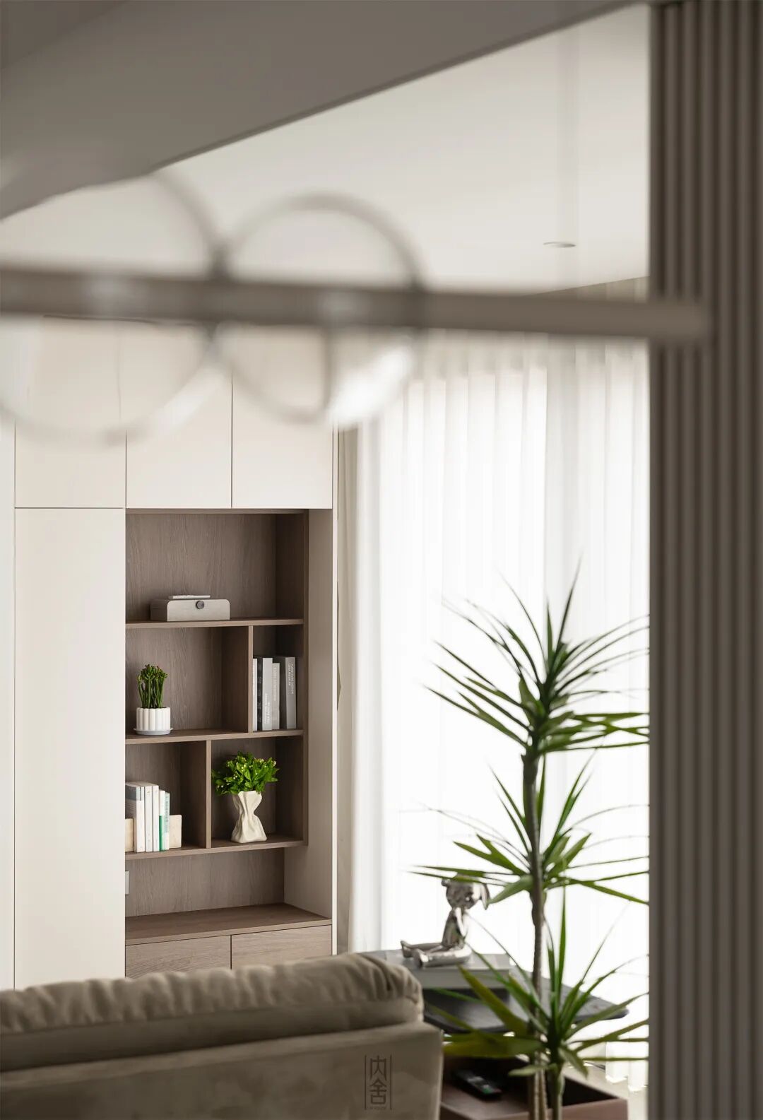内舍软装丨128㎡现代+中古，细腻刻画时光深处的温柔~-11