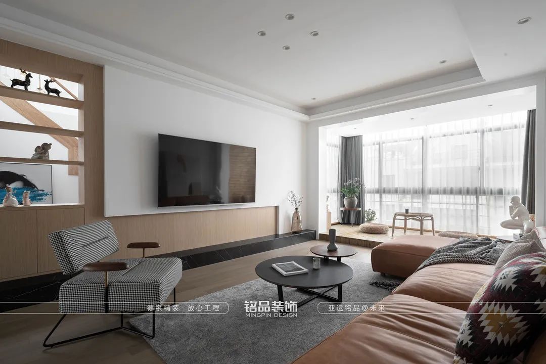 日式原木风大宅丨铭品装饰-20