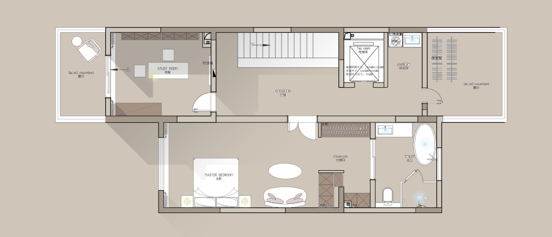 425㎡现代轻奢之居丨杨磊-25