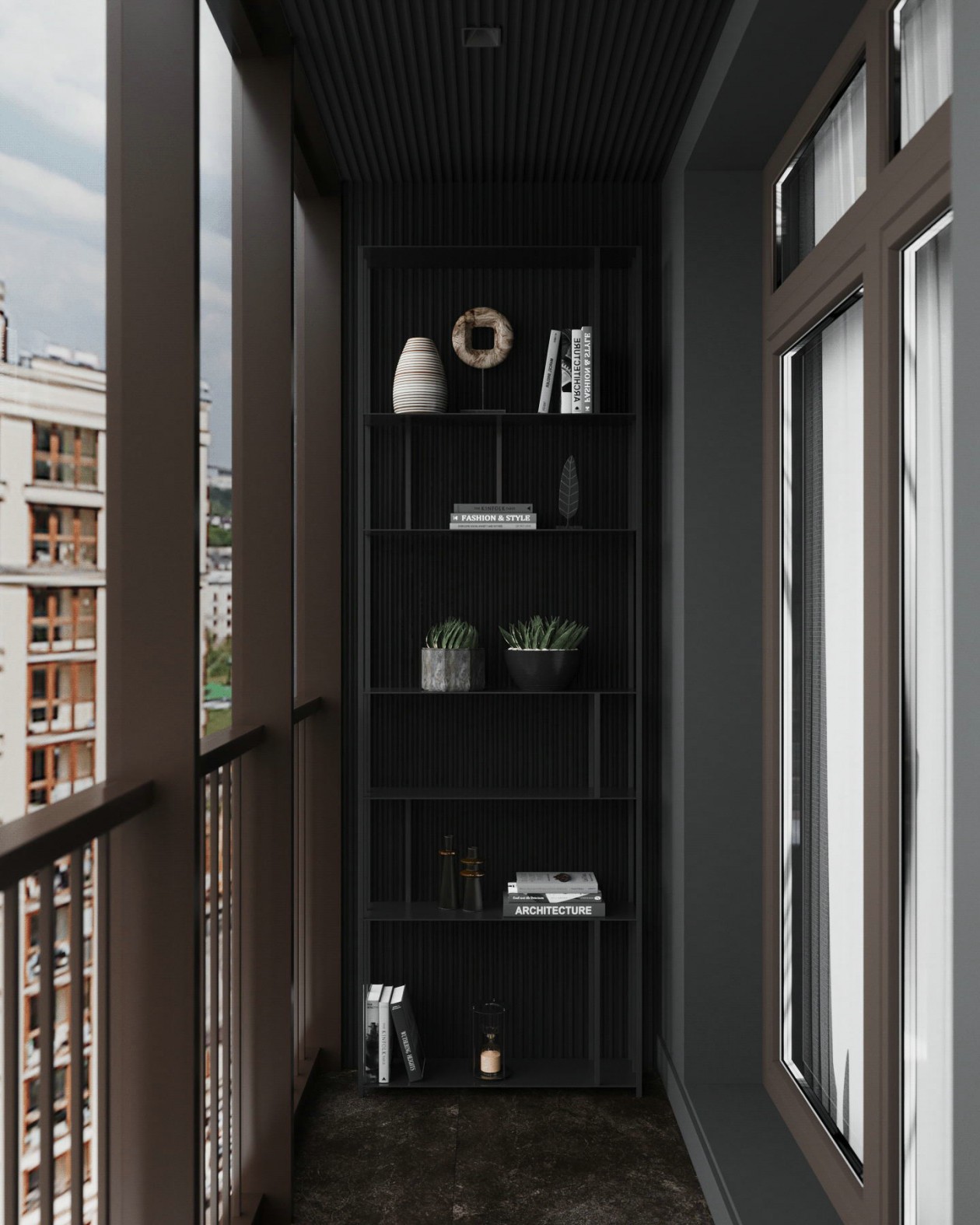 高级黑公寓 丰富极具有质感-35