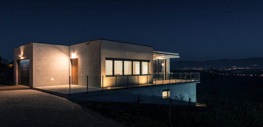 融合自然景观的法国边境住宅-27