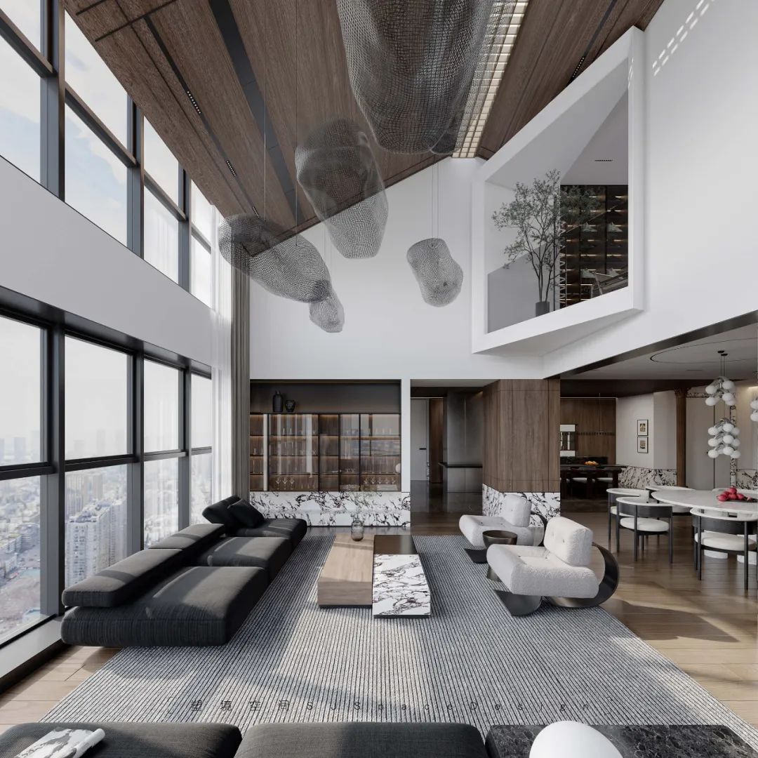 宓｜情绪与氛围和谐的住宅空间设计-64