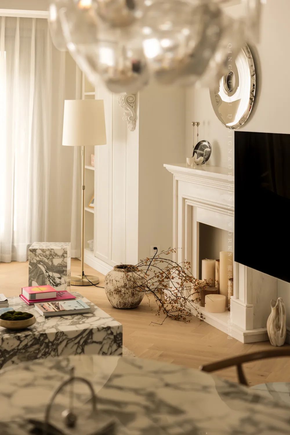 治愈系法式奶油风，住进梦想舒适庭宅-43