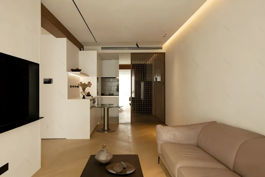 上海天元府一期光影穿行 · 质造栖居丨中国上海丨印界studio,上海上邸室内设计有限公司-3