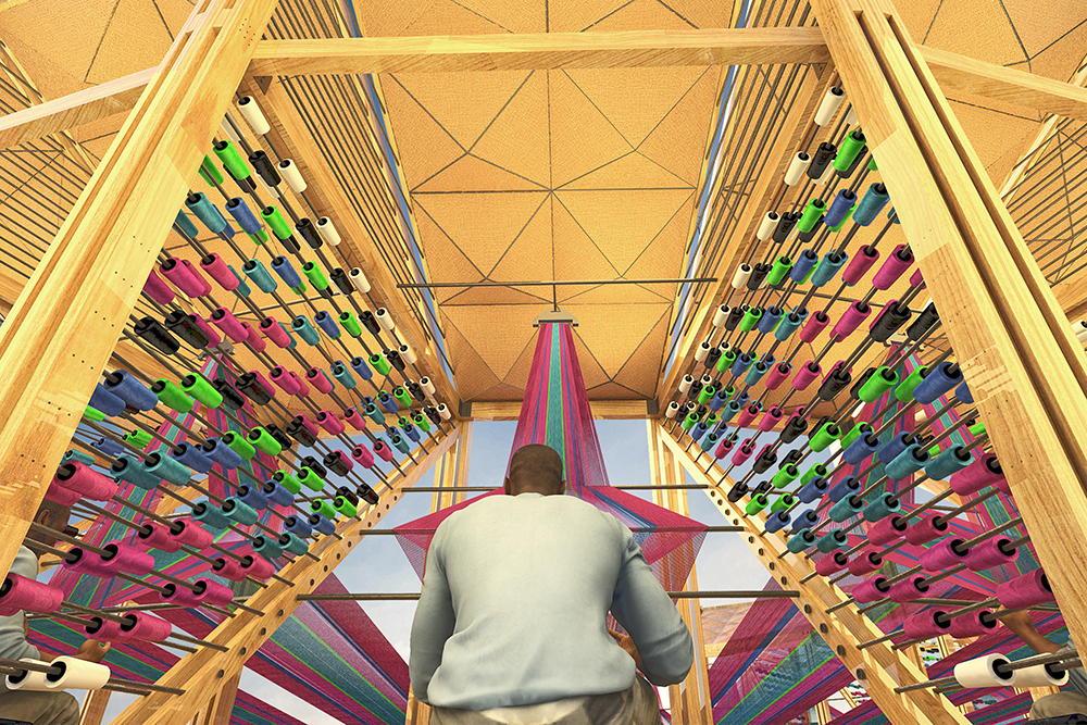 Aso  Oke Pavilion（阿索奥克展馆）丨尼日利亚拉各斯丨尼日利亚建筑师Toluwalase Rufai-19