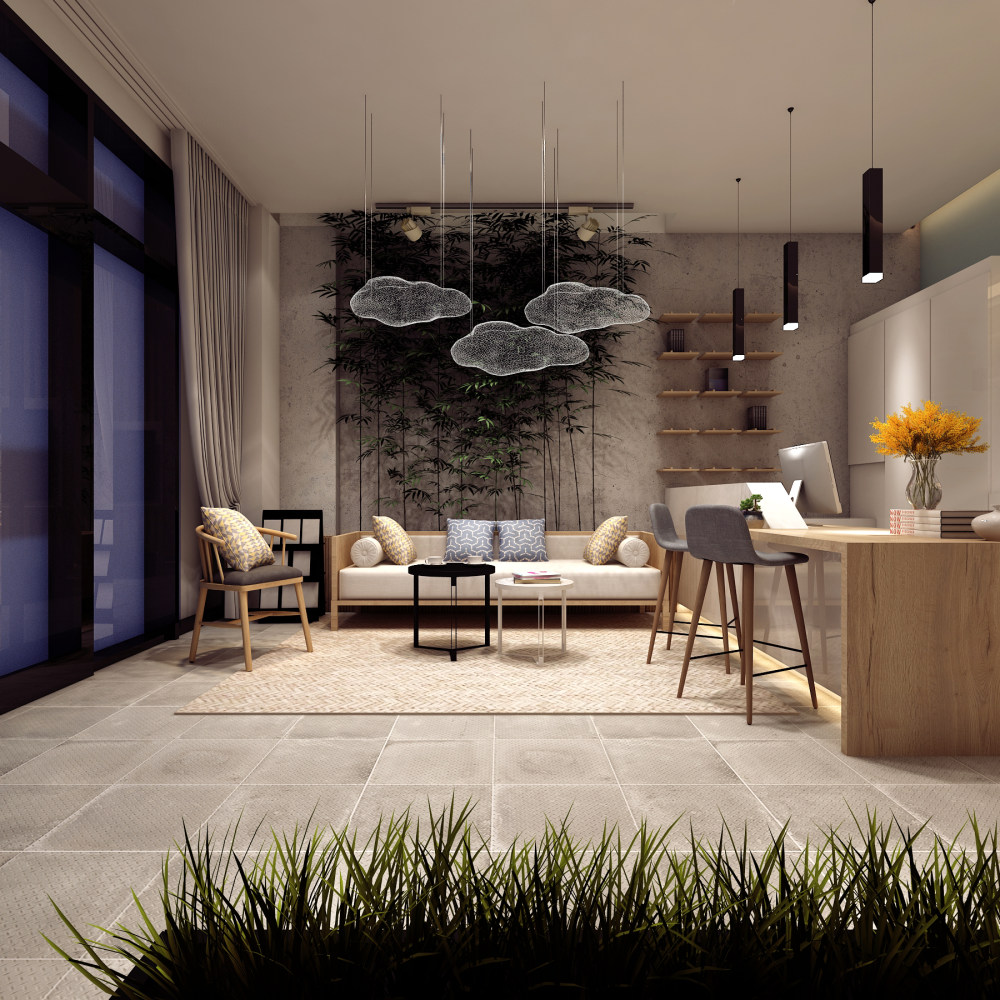 500㎡牙科门市空间设计，凤栖梧桐主创设计师李洋作品<米....-18