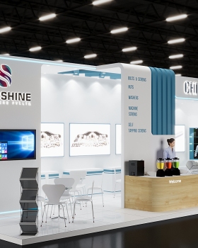 SUNSHINE FASTNERS EXHIBITION STAND