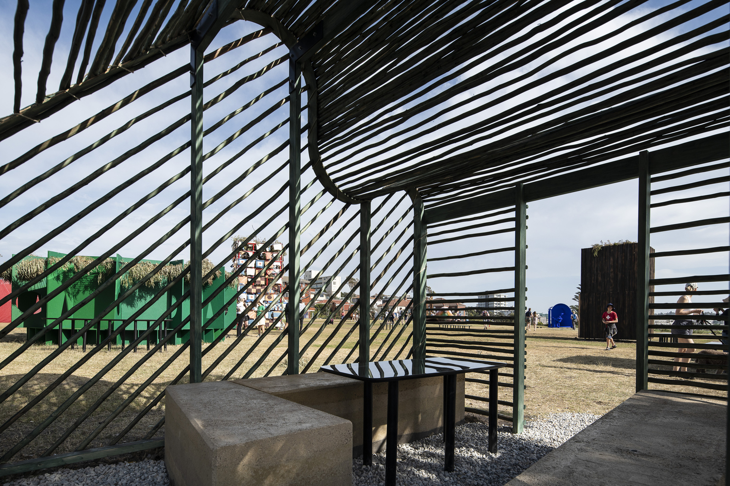 澳大利亚 Succah海边临时户外装置-25